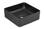 Umyvadlo na desku SLIM I BLACK - 37 CM