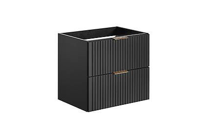 Umyvadlová skříňka Adel Black 60 cm