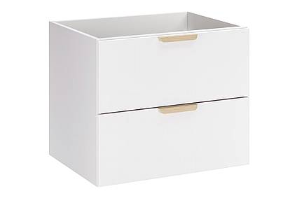 Umyvadlová skříňka do koupelny ASTER 60 cm bílá