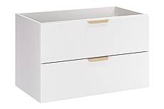 Umyvadlová skříňka do koupelny ASTER 80 cm bílá