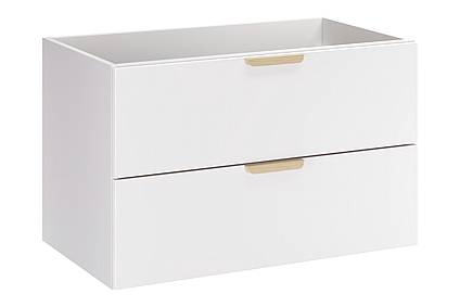 Umyvadlová skříňka do koupelny ASTER 80 cm bílá