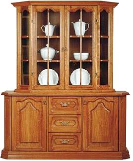 Vitrína s komodou KINGA