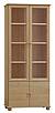 Vitrína z masivu Nikolas RW102, š.90cm, přírodní