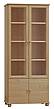 Vitrína z masivu Nikolas RW102, š.90cm, šedá
