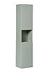 Vysoká skříňka do koupelny - mentolová LINE REED GREEN D 80-03-2D