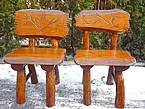 Zahradní dřevěná židle TOP - palisandr