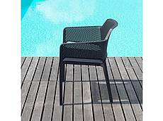 Zahradní židle Leo - antracit