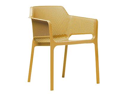 Zahradní židle Leo - žlutá